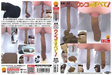 [EE-015] 盗覗3カメトイレ ウンコのすべて Toilet Scatting 脱糞 トイレ(盗撮)
